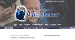 Desktop Screenshot of drbrocklectures.com
